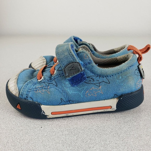 Keen Baby Encanto Finley Low 1016721 Blue Round Toe Sneaker Shoes Size 6 - Picture 1 of 8